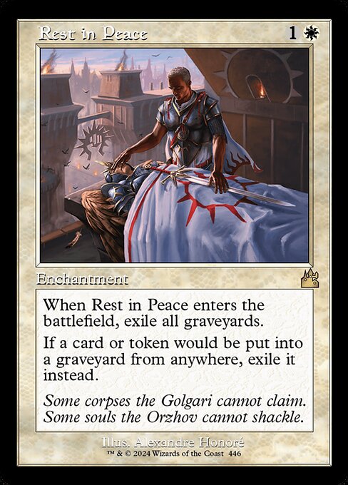 Rest in Peace - Ravnica Remastered Rare Card