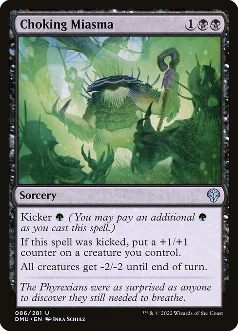 Choking Miasma - Dominaria United Uncommon Card