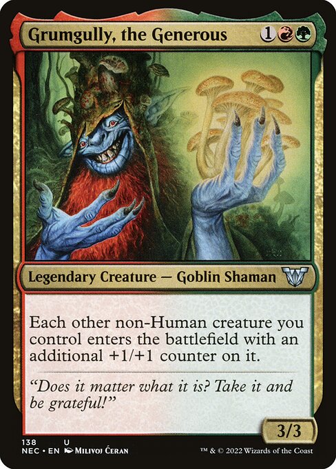 Grumgully, the Generous - Neon Dynasty Commander Uncommon Card