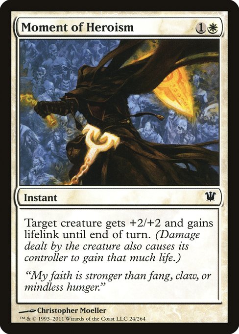 Moment of Heroism - Innistrad Common Card