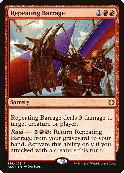 Repeating Barrage - Ixalan Rare Card