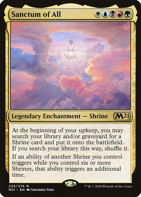 Sanctum of All - Core Set 2021 Rare Card