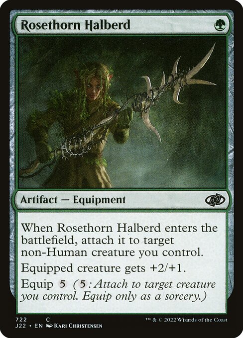 Rosethorn Halberd - Jumpstart 2022 Common Card