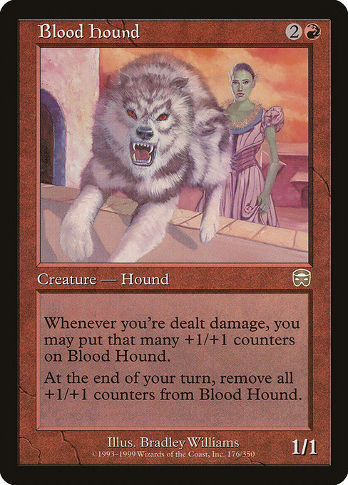 Blood Hound - Mercadian Masques Rare Card