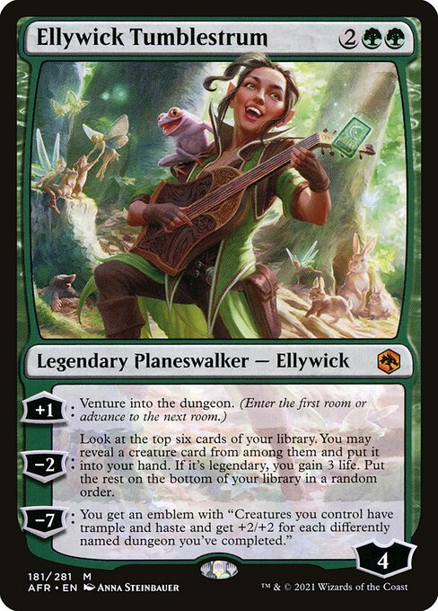 Ellywick Tumblestrum - Adventures in the Forgotten Realms Mythic Card