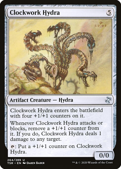 Clockwork Hydra - Time Spiral Remastered Uncommon Card