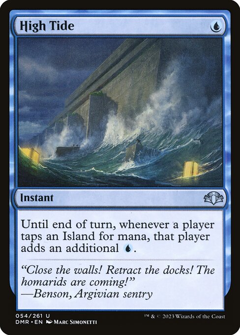 High Tide - Dominaria Remastered Uncommon Card