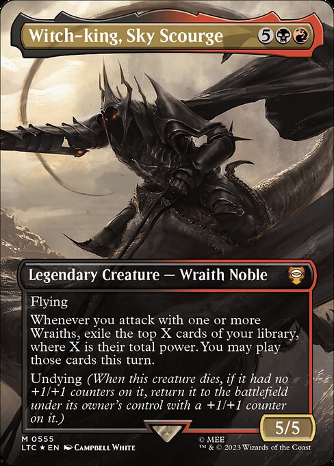 Witch-king, Sky Scourge - Tales of Middle-earth Commander Mythic Card