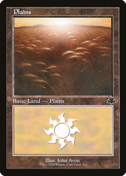 Plains - Dominaria Remastered Common Card