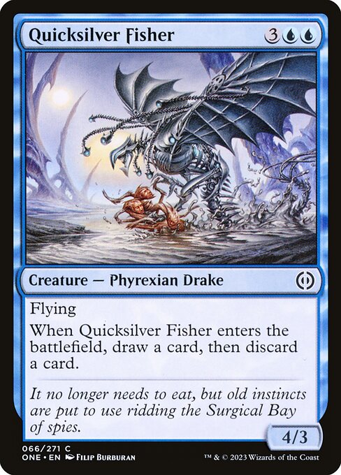 Quicksilver Fisher - Phyrexia: All Will Be One Common Card