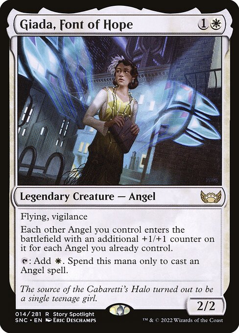 Giada, Font of Hope - Streets of New Capenna Rare Card