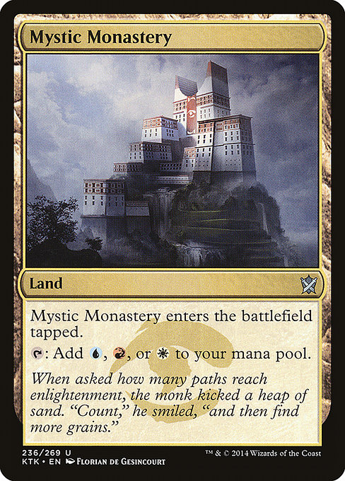 Mystic Monastery - Khans of Tarkir Uncommon Card