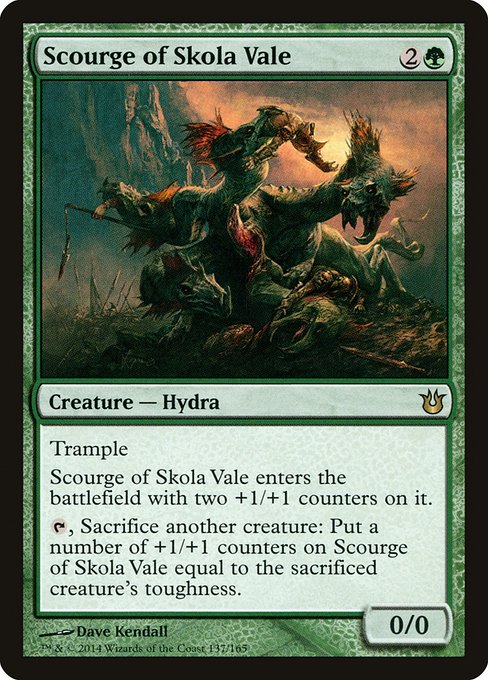 Scourge of Skola Vale - Born of the Gods Rare Card