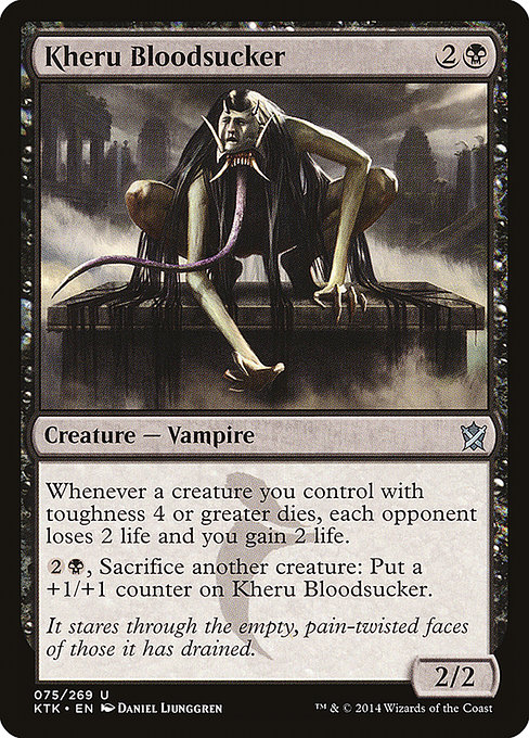 Kheru Bloodsucker - Khans of Tarkir Uncommon Card