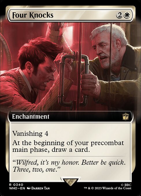 Four Knocks - Doctor Who Rare Card
