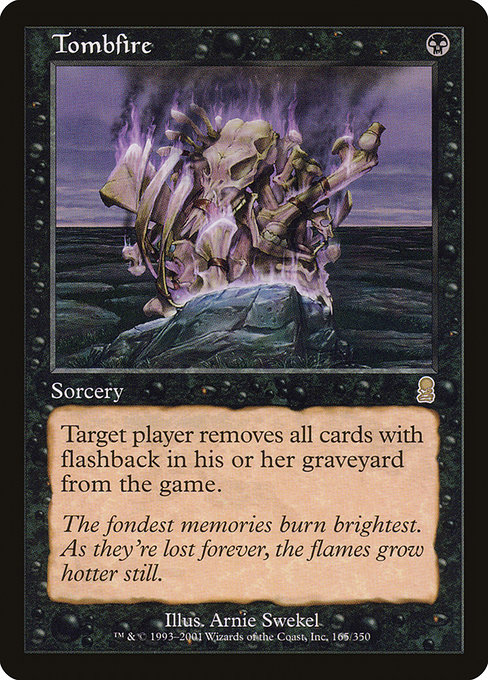 Tombfire - Odyssey Rare Card