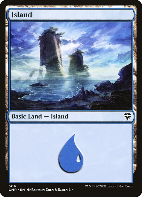 Island - Commander Legends Common Card