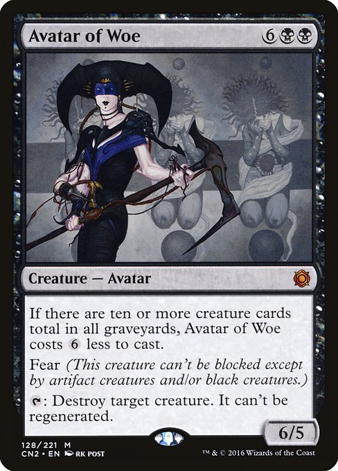 Avatar of Woe - Conspiracy: Take the Crown Mythic Card