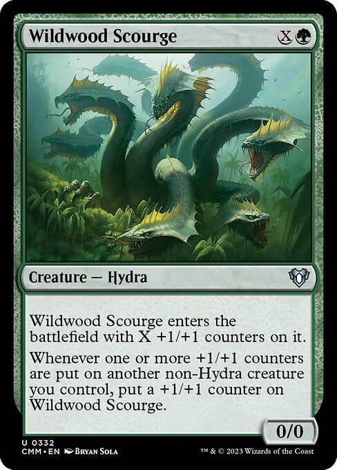 Wildwood Scourge - Commander Masters Uncommon Card