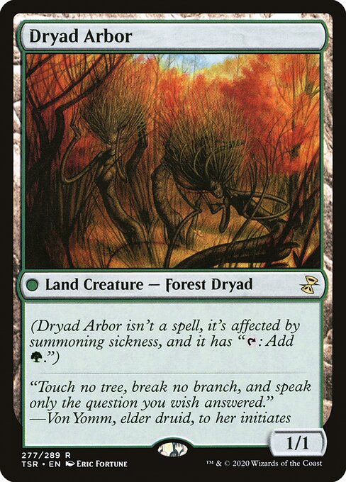 Dryad Arbor - Time Spiral Remastered Rare Card