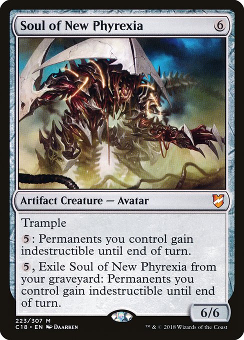 Soul of New Phyrexia - Commander 2018 Mythic Card