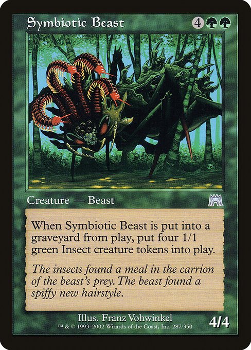 Symbiotic Beast - Onslaught Uncommon Card