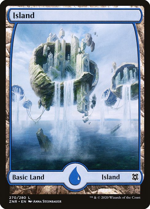 Island - Zendikar Rising Common Card
