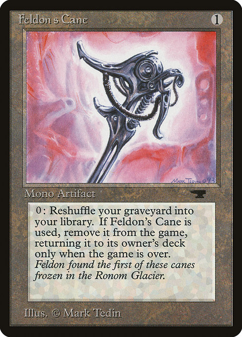 Feldon's Cane - Antiquities Uncommon Card