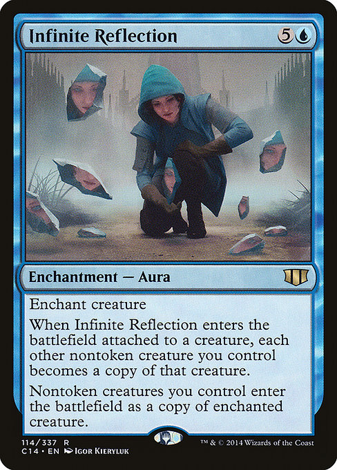 Infinite Reflection - Commander 2014 Rare Card