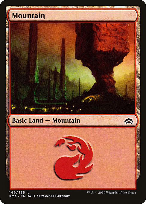 Mountain - Planechase Anthology Common Card