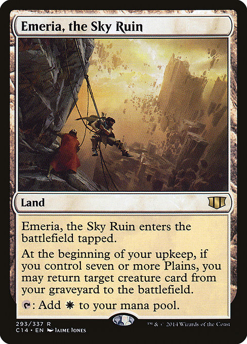 Emeria, the Sky Ruin - Commander 2014 Rare Card