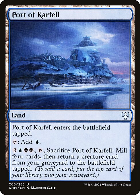 Port of Karfell - Kaldheim Uncommon Card