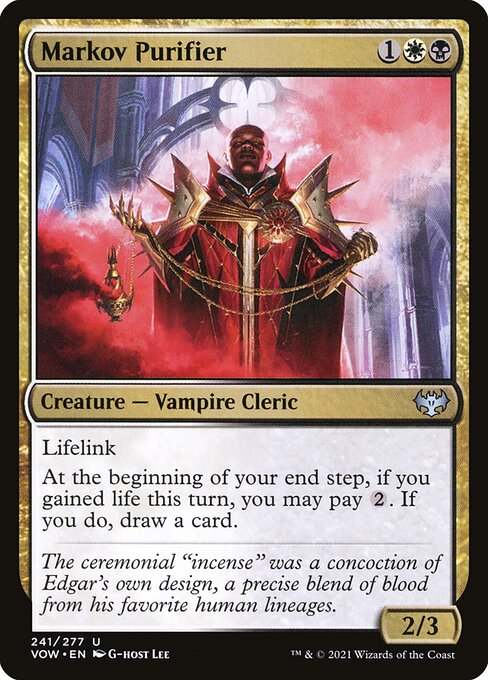 Markov Purifier - Innistrad: Crimson Vow Uncommon Card