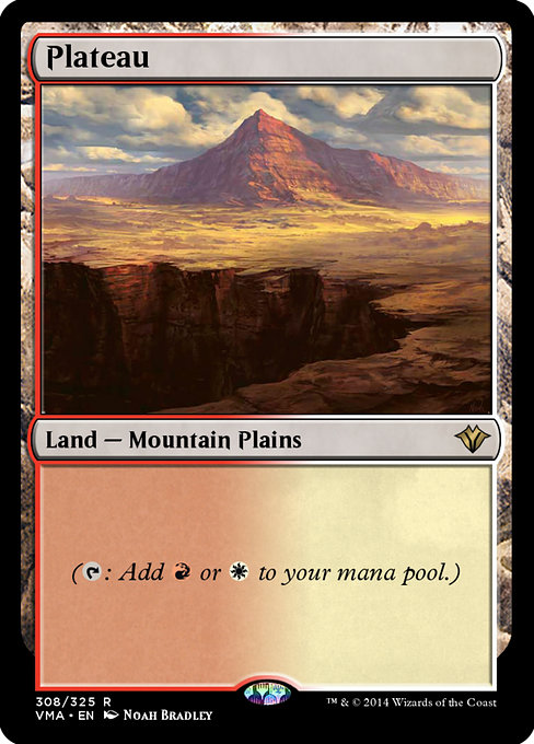 Plateau - Vintage Masters Rare Card