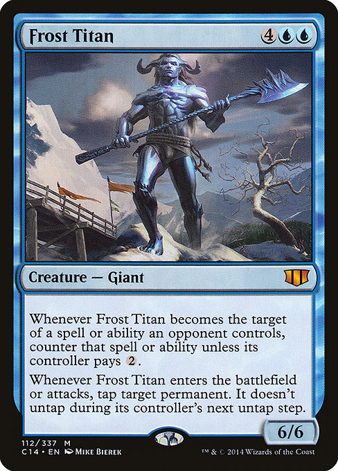 Frost Titan - Commander 2014 Mythic Card