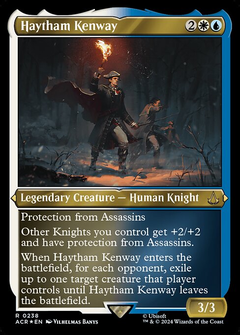 Haytham Kenway - Assassin's Creed Rare Card