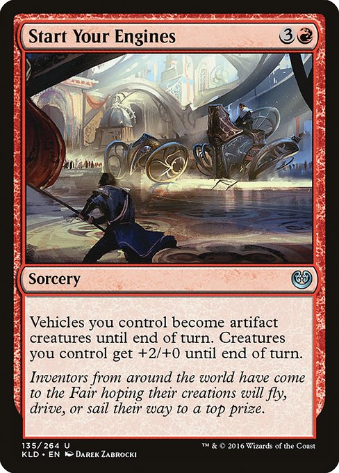 Start Your Engines - Kaladesh Uncommon Card