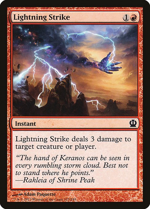 Lightning Strike - Theros Common Card
