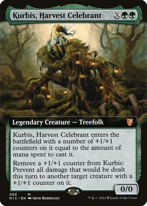 Kurbis, Harvest Celebrant - Midnight Hunt Commander Mythic Card