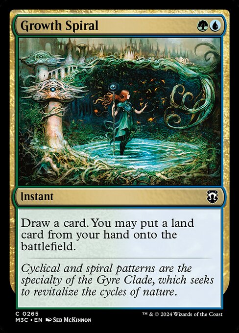Growth Spiral - Modern Horizons 3 Commander Common Card