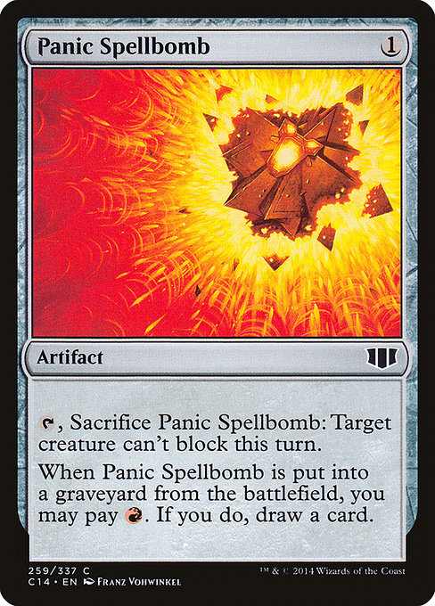 Panic Spellbomb - Commander 2014 Common Card