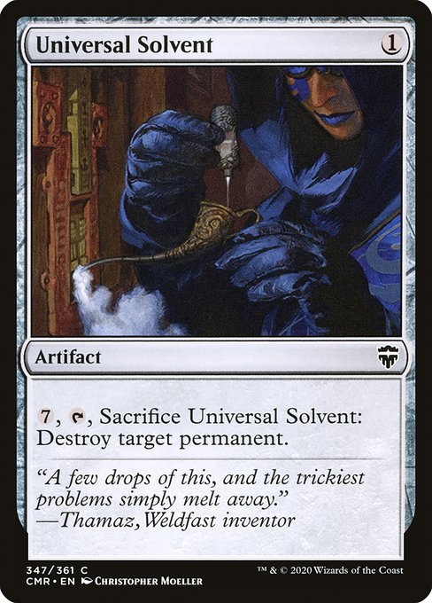 Universal Solvent - Commander Legends Common Card
