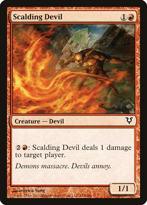 Scalding Devil - Avacyn Restored Common Card