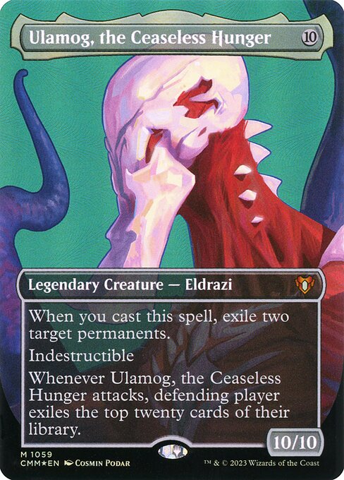 Ulamog, the Ceaseless Hunger - Commander Masters Mythic Card