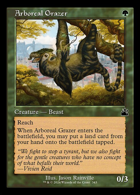 Arboreal Grazer - Ravnica Remastered Common Card