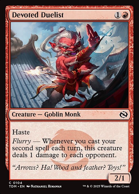 Devoted Duelist - Tarkir: Dragonstorm Common Card