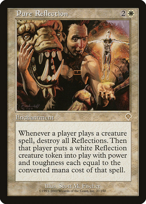 Pure Reflection - Invasion Rare Card