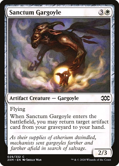Sanctum Gargoyle - Double Masters Common Card