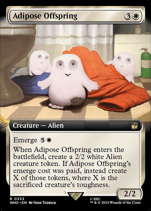 Adipose Offspring - Doctor Who Rare Card