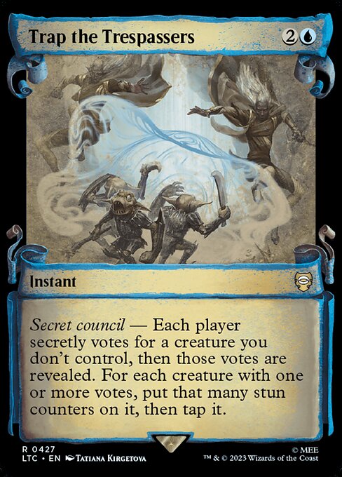 Trap the Trespassers - Tales of Middle-earth Commander Rare Card